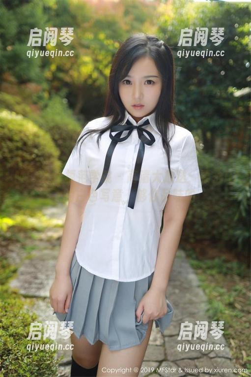 MFStar模范学院-栗子Riz MFStar模范学院 - 高清大放送:栗子Riz的白色写意,够你品味的