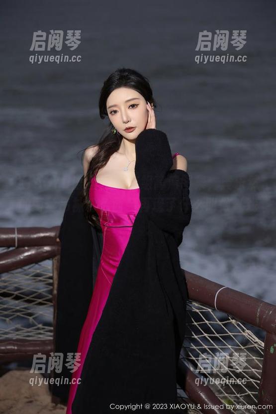 XIAOYU语画界-黄乐然 XIAOYU语画界 - 这组高清图集,黄乐然的蕾丝吊袜粉色西装再现了什么叫做‘戏精’!