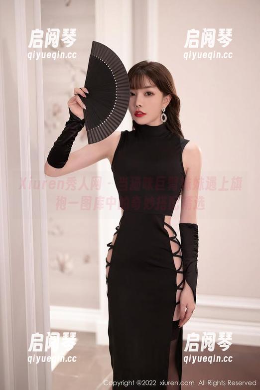 Xiuren秀人网-猫咪巨臀妹妹 Xiuren秀人网 - 当猫咪巨臀妹妹遇上旗袍—图库中的奇妙搭配精选