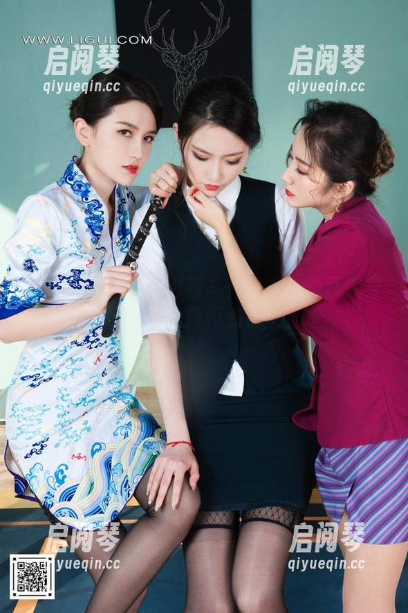 丽柜 - 甜甜兔女郎写真作品集：兔耳加身，温柔而不失俏皮