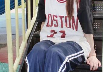 小众视觉 – 小心心碎！原图福利，婷婷在校园里的仙女气息