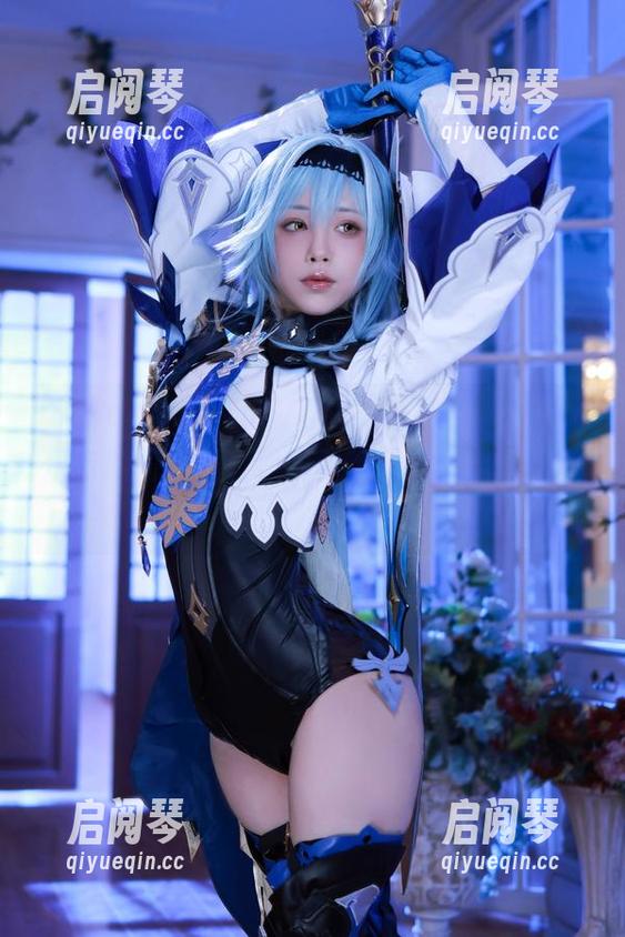 水淼aqua与新版八重神子：高清写真不仅有颜值，还有我的灵魂舞步，给我个舞台我就开跳！