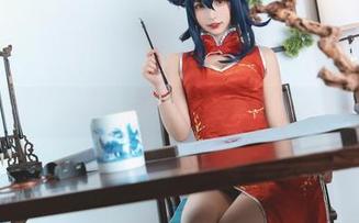 无圣光与神楽坂真冬的蓝衣旗袍：合集告诉你什么才是神秘